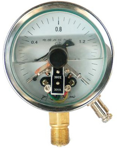 YXC-153B-FZ磁助电接点压力表